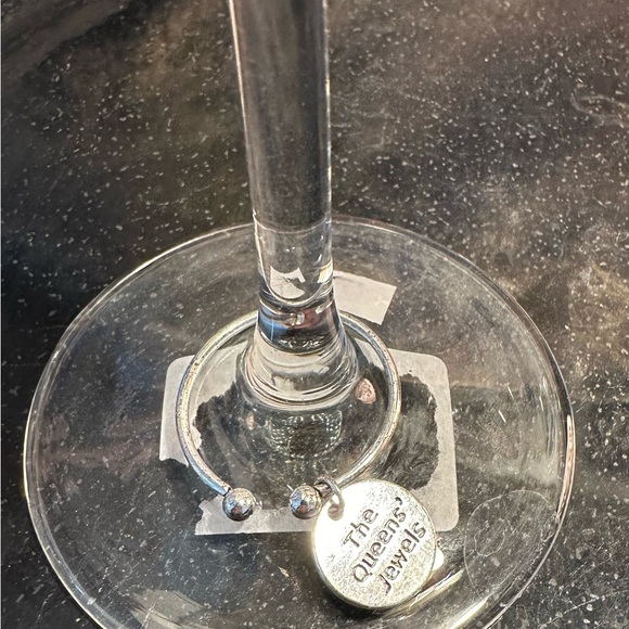 Queens’ Jewels Turquoise Cross Cowboy Boot Jeweled Stemless & Stemmed glasses - Picture 4 of 11